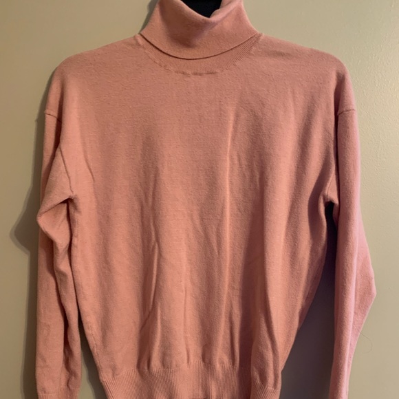 Express Sweaters - Express Sz Small Dusty pink turtleneck. So soft! VEUC.